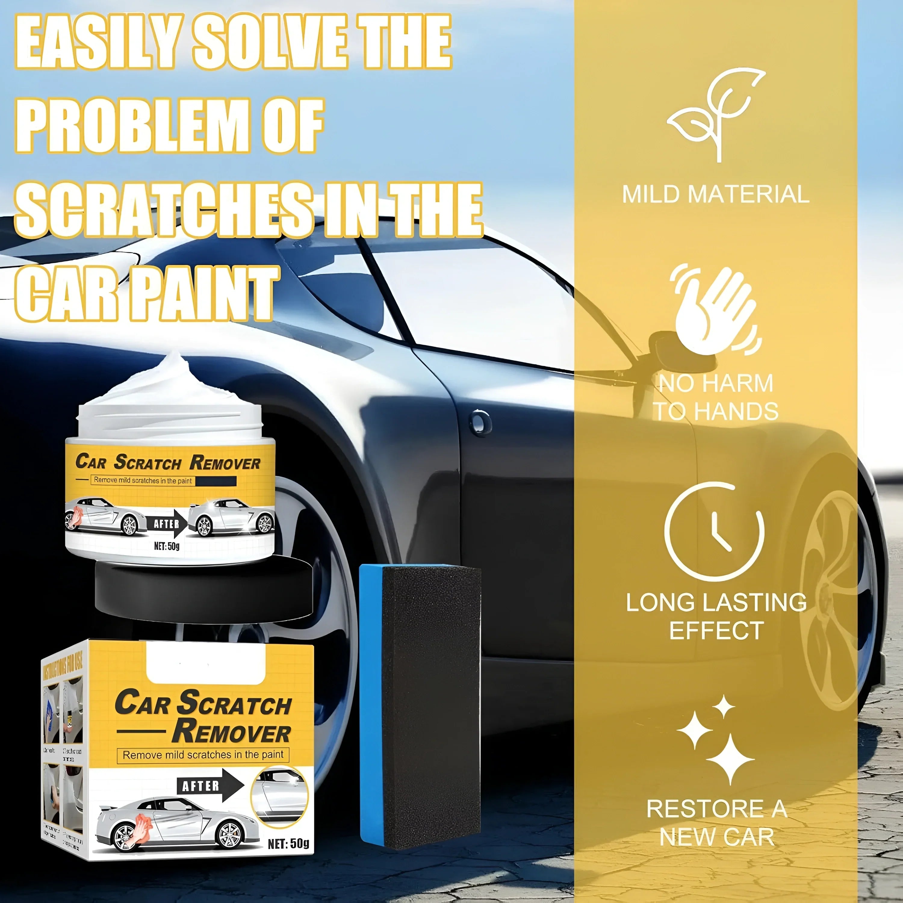 Fezora Car Interior Scratch Repair 100g