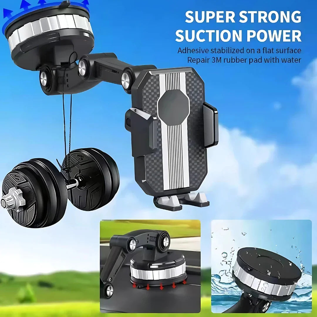 One Button Pop Up Suction Phone Holder